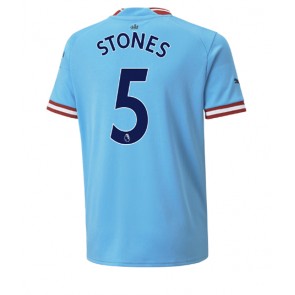 Manchester City John Stones #5 Hemmatröja 2022-23 Kortärmad